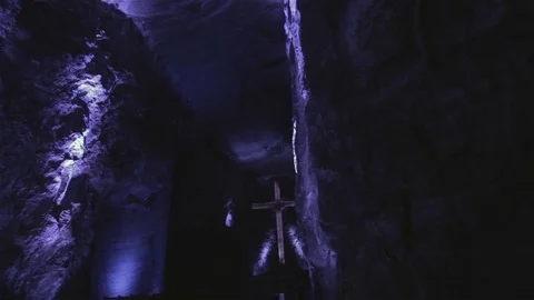 Cross of salt cathedral 動画素材 75171695