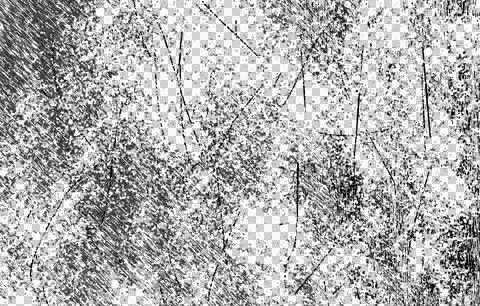 Cross Scratch Grunge Texture Overlay with Sharp Line Marks and Dust Noise Illustrazione stock