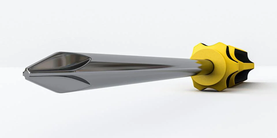 Cross screwdriver isolated on white background Stock Illustration