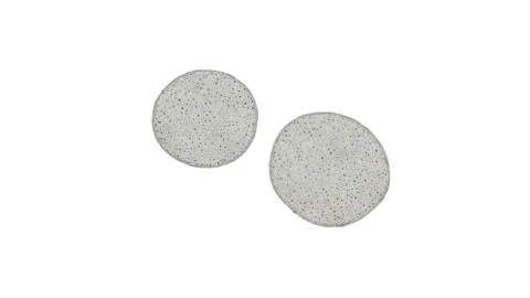 Cross section cut under microscope microscopic view of botanic plant cells Stock Photos