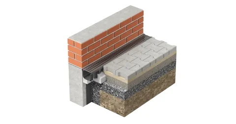 Cross section of drainage system 動画素材 301529095