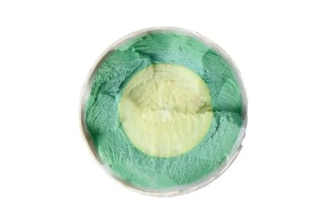 Cross section of golf ball Stock Photos