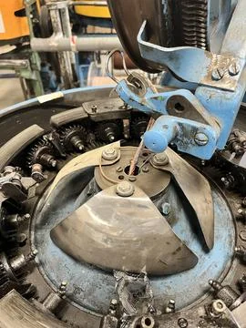 Cross section of high-voltage cable High quality photo Stock Photos