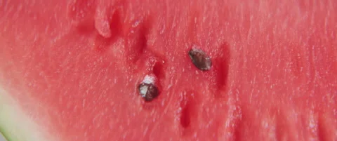Cross section of ripe watermelon fruit anamorphic 5.7K video Stock Footage 314149302