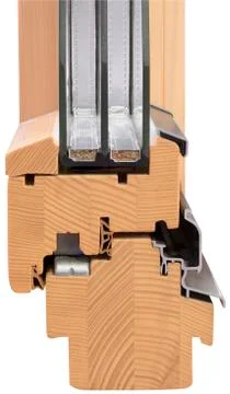 Cross Section of Window Stock Photos