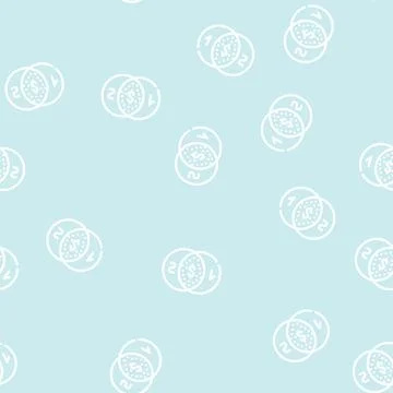 Cross-sectional analysis line vector seamless pattern Stockillustratie