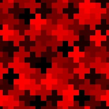 Cross shapes columns seamless pattern. Geometric ornament for textile print 스톡 일러스트