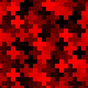 Cross shapes columns seamless pattern. Geometric ornament for textile print Illustration