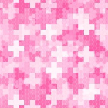 Cross shapes columns seamless pattern. Geometric ornament for textile print Stockillustratie