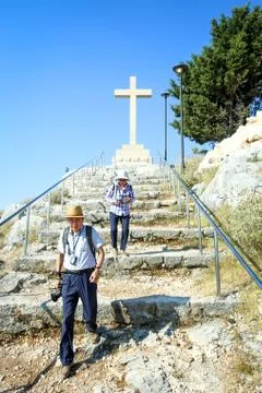 Cross on Srd Stock Photos