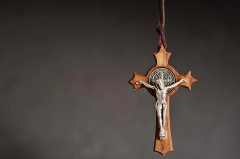 The cross of st. benedict Foto stock