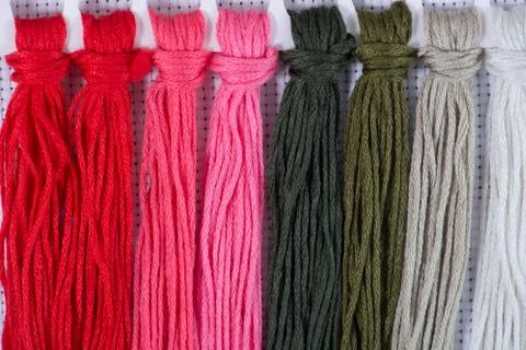 Cross stitch Stock Photos