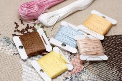 Cross-stitch Stock Photos