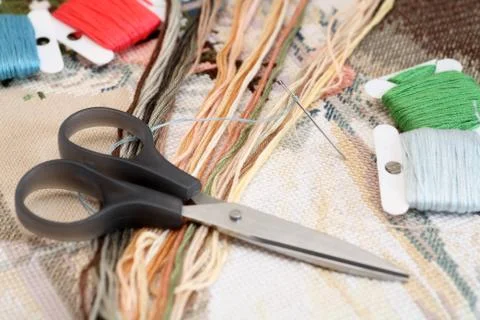 Cross-stitch Stock Photos