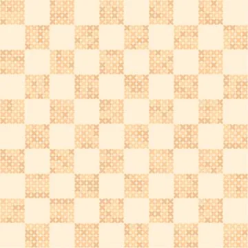 Cross-stitched pattern. Seamless vector Stock Illustration