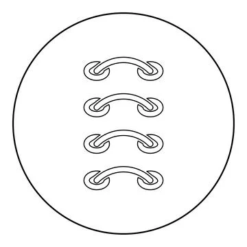 Cross stitching sew darning-stitch stalks of the threads insertion sewing s.. Stock Illustration