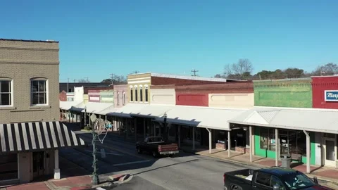 Cross Streets in a Small Town 스톡 동영상 149719098