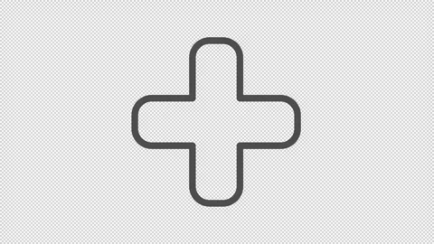 Cross symbol Stock Footage 306135033