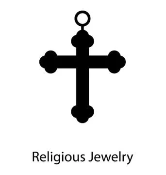 Cross Symbol Vector Stock Illustration