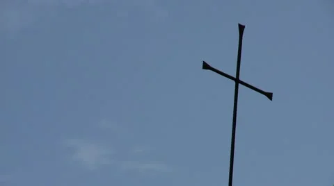 Cross Time Lapse Stock Footage 11896550