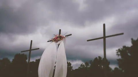 Cross Time-Lapse Stock Footage 51678456