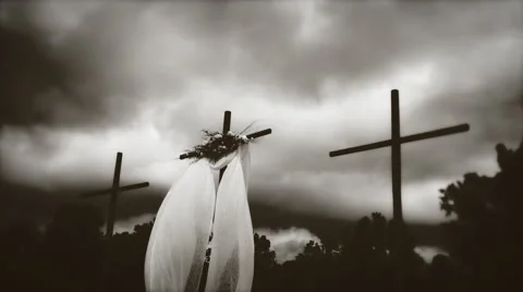 Cross Time-lapse Stock Footage 51678471