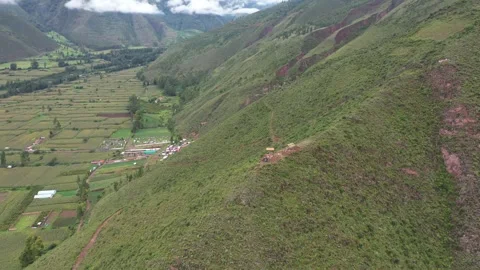 The Cross on top of Cusco Stock Footage 278935831