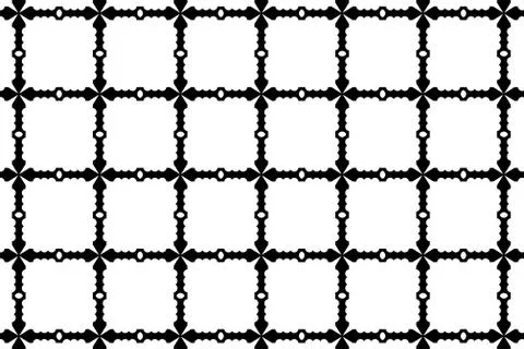 Cross vector pattern Stock Illustration