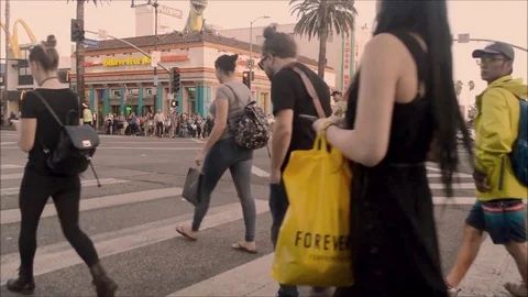 Cross Walk Stock Footage 81006634