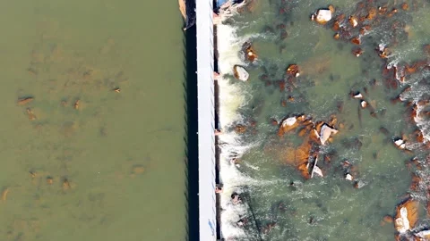 Cross the Waters - Richmond, VA Video stock 336429688