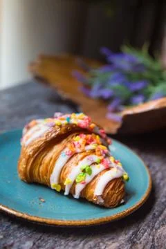 Crossaint Stock Photos