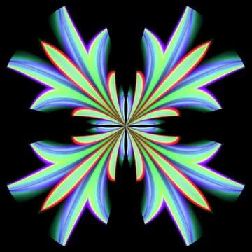 Crossed blades Stock Illustration