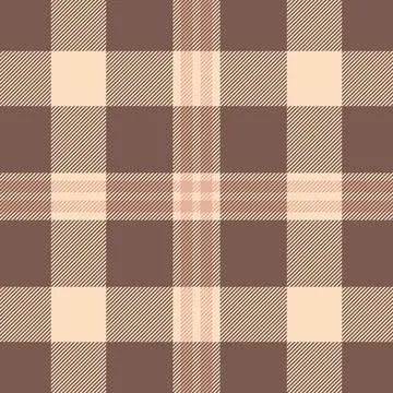 Crossed check pattern seamless, official tartan fabric textile. Clan vector.. Stock Illustration