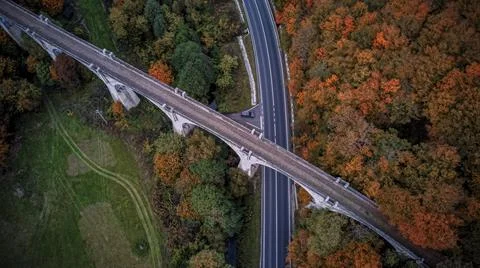 Crossed paths Stock Photos