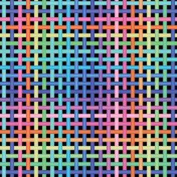 Crossed-pattern Stock Illustration