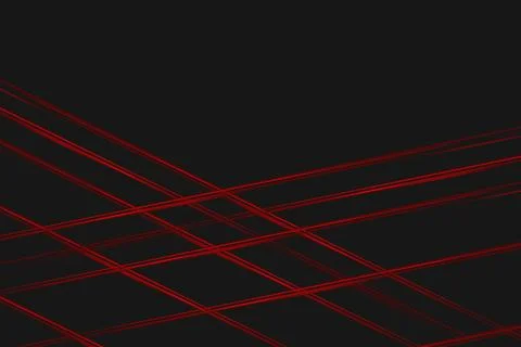 Crossed red lines in front of black background イラスト素材