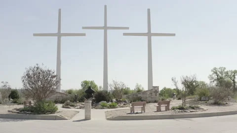 Crosses Stock Footage 131684930