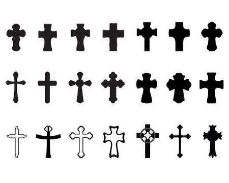 Crosses  Stock Illustration