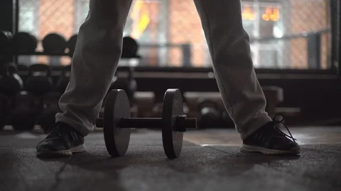 Crossfit gym training Stock Footage 104921093