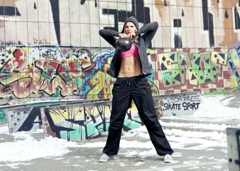 Crossfit workout Foto stock