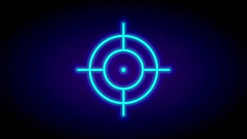 Crosshair Focus Target Stock Footage 335632827