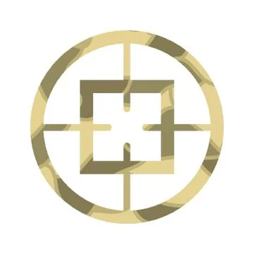 Crosshair Stock-Illustration