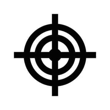 Crosshair Stock-Illustration