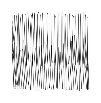 Crosshatch pattern texture. Freehand scribble hatching. Hand drawn pencil line Stock Illustration