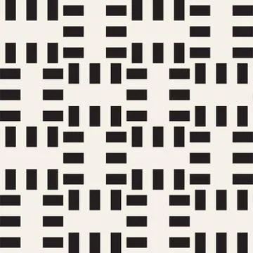 Crosshatch vector seamless geometric pattern. Crossed graphic rectangles ba.. イラスト素材