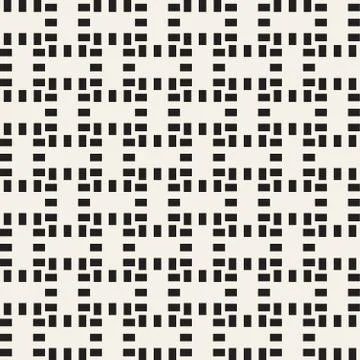 Crosshatch vector seamless geometric pattern. Crossed graphic rectangles ba.. イラスト素材