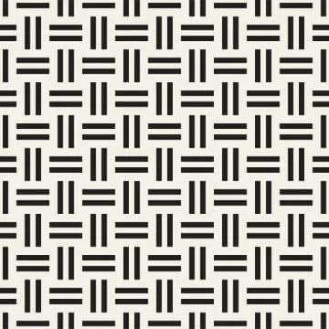Crosshatch vector seamless geometric pattern. Crossed graphic rectangles ba.. Stock Illustration