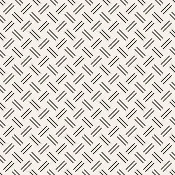 Crosshatch vector seamless geometric pattern. Crossed graphic rectangles ba.. Stockillustratie