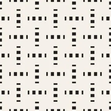 Crosshatch vector seamless geometric pattern. Crossed graphic rectangles ba.. イラスト素材