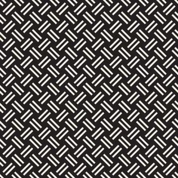 Crosshatch vector seamless geometric pattern. Crossed graphic rectangles ba.. イラスト素材